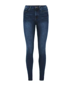 Vero Moda High Waisted Jeans Skinny Sophia aus Blue Denim