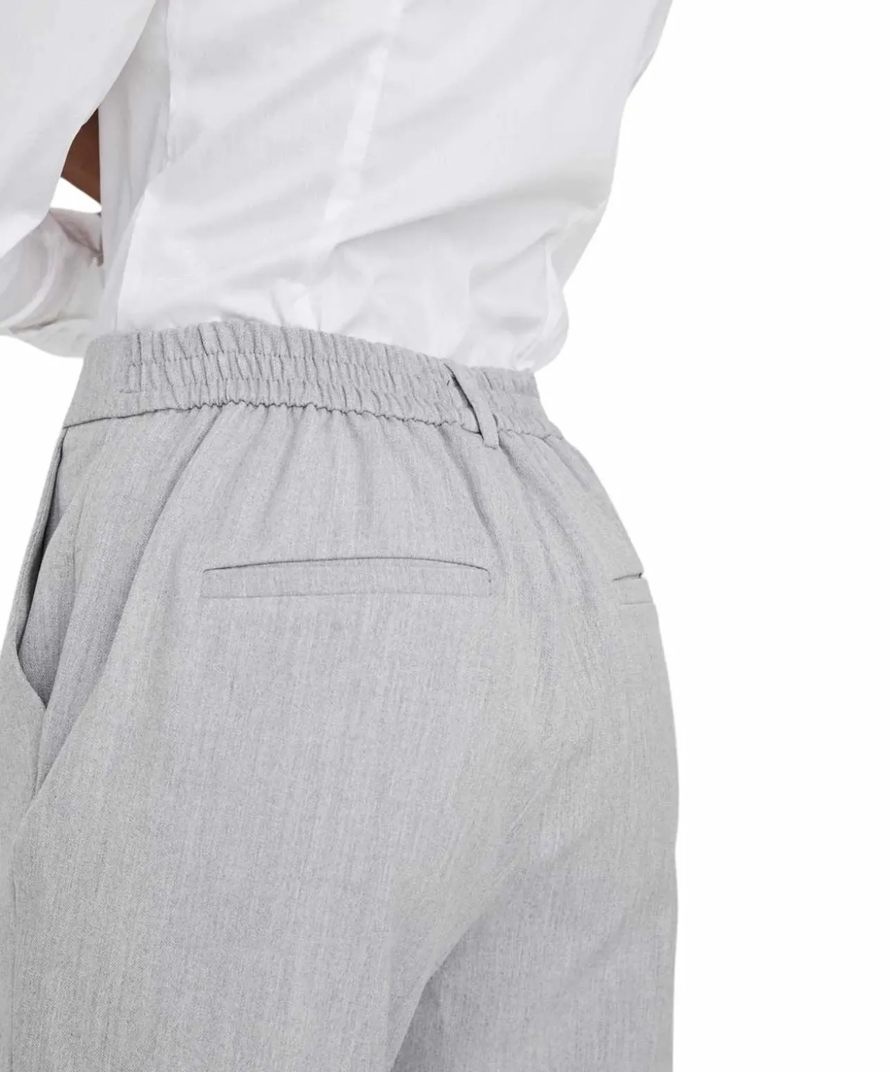 Vero Moda Hose Maya mit normaler Taille in grau