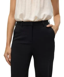 Vero Moda Hose Maya mit Straight Leg in Schwarz