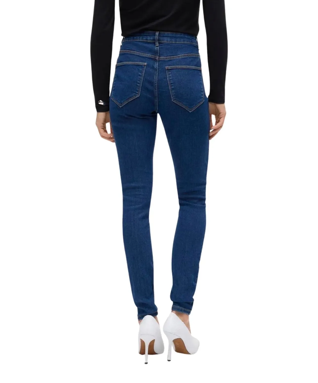 Vero Moda Jeans Elly mit Skinny Fit in Dunkelblau