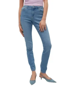 Vero Moda Jeans Elly mit Skinny Fit in Mittelblau