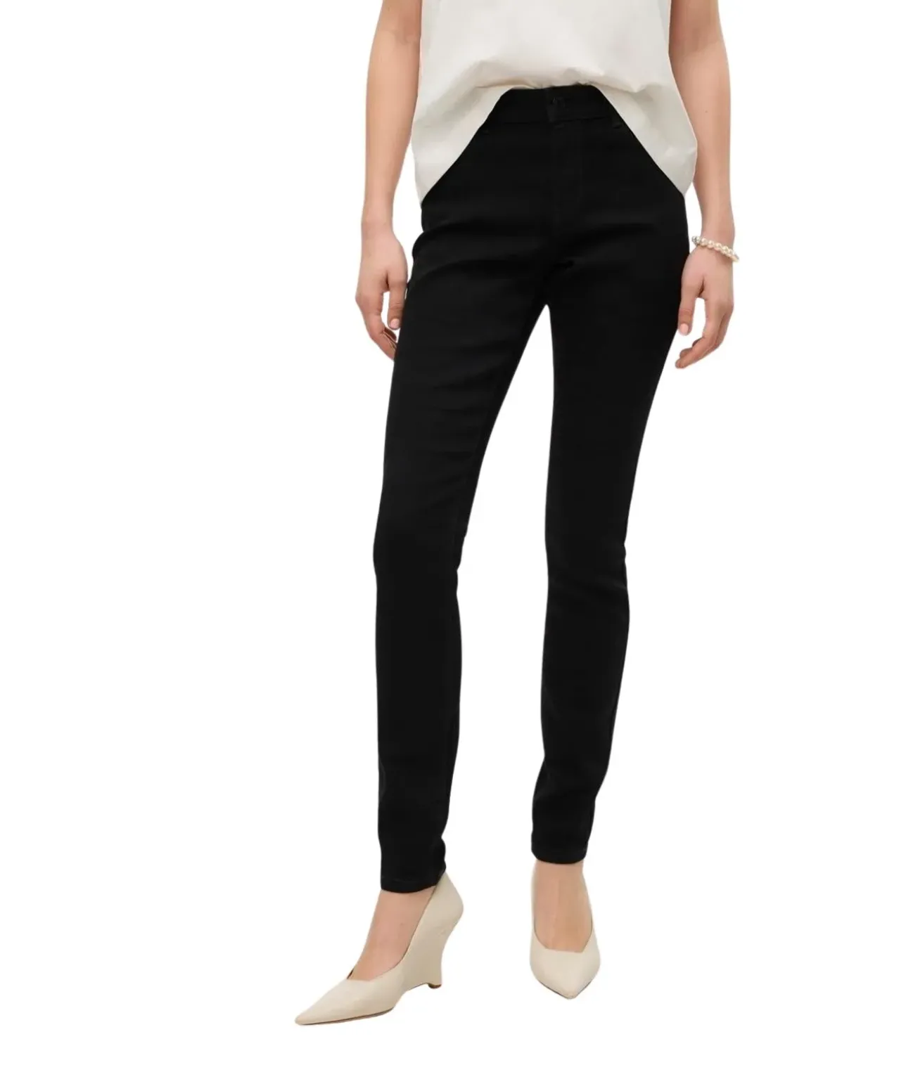 Vero Moda Jeans Elly mit Skinny Fit in Schwarz