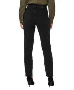 Vero Moda Jeans Mom Brenda in Schwarz mit Bio-Baumwolle