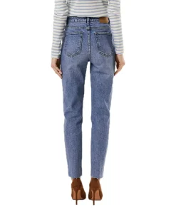 Vero Moda Jeans Mom Fit Brenda aus hellem Indigo