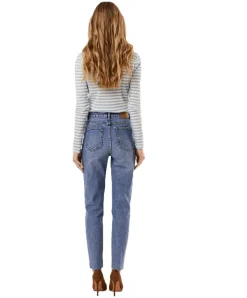 Vero Moda Jeans Mom Fit Brenda aus hellem Indigo