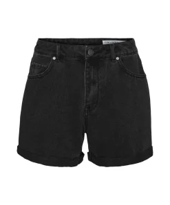 Vero Moda Jeans Shorts Zuri in Schwarz