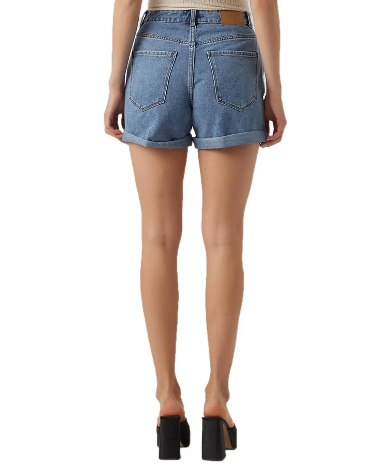 Vero Moda Jeans Shorts Zuri in blauem Blue Denim