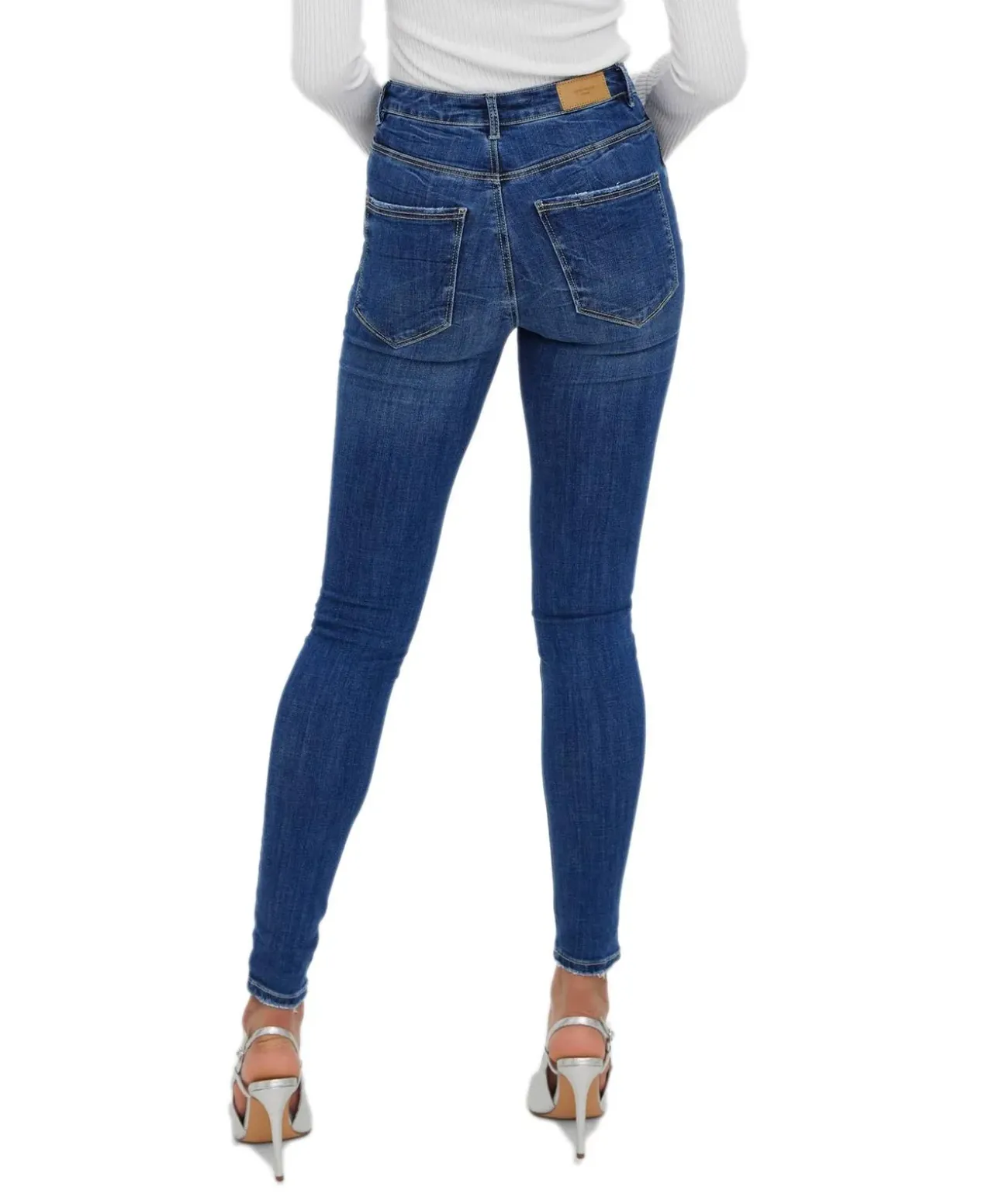 Vero Moda Jeans Skinny High Waist Sophia in Mittelblau