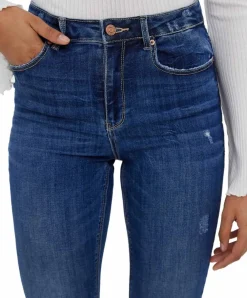 Vero Moda Jeans Skinny High Waist Sophia in Mittelblau