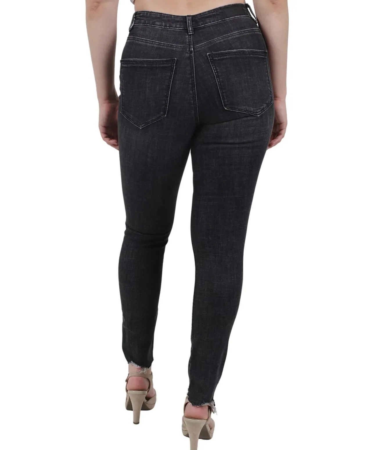 Vero Moda Jeans Skinny Sophia in Schwarz mit Super High Waist