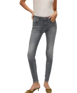 Vero Moda Jeans Slim Fit Lux in mittelgrauer Waschung