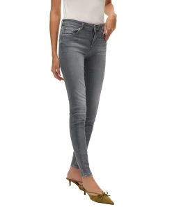 Vero Moda Jeans Slim Fit Lux in mittelgrauer Waschung