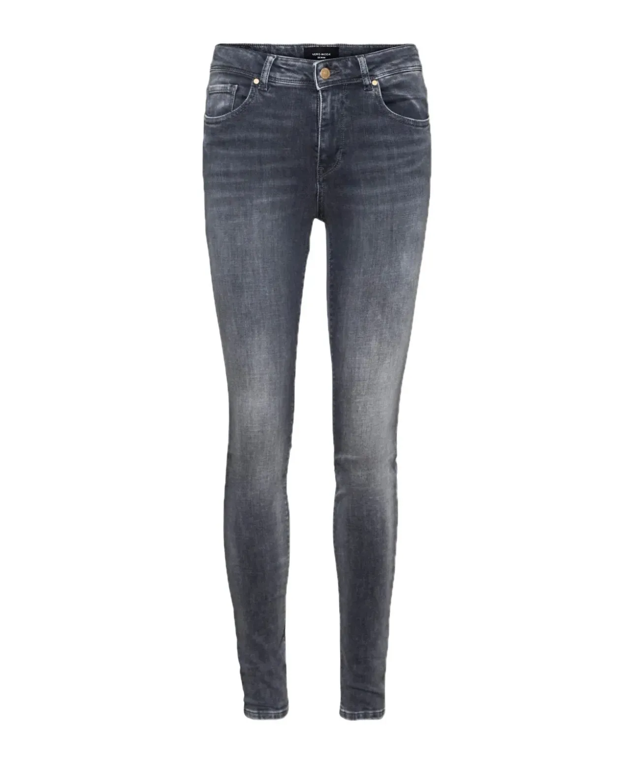 Vero Moda Jeans Slim Fit Lux in mittelgrauer Waschung