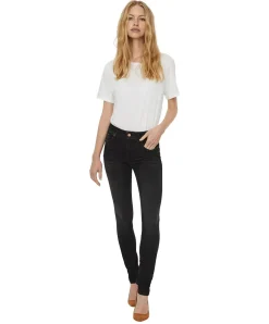 Vero Moda Jeans Slim Fit LUX mit High Stretch in Black