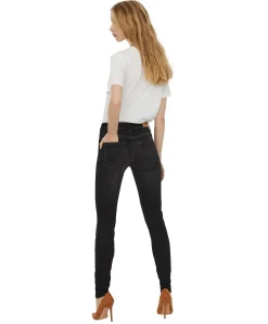 Vero Moda Jeans Slim Fit LUX mit High Stretch in Black