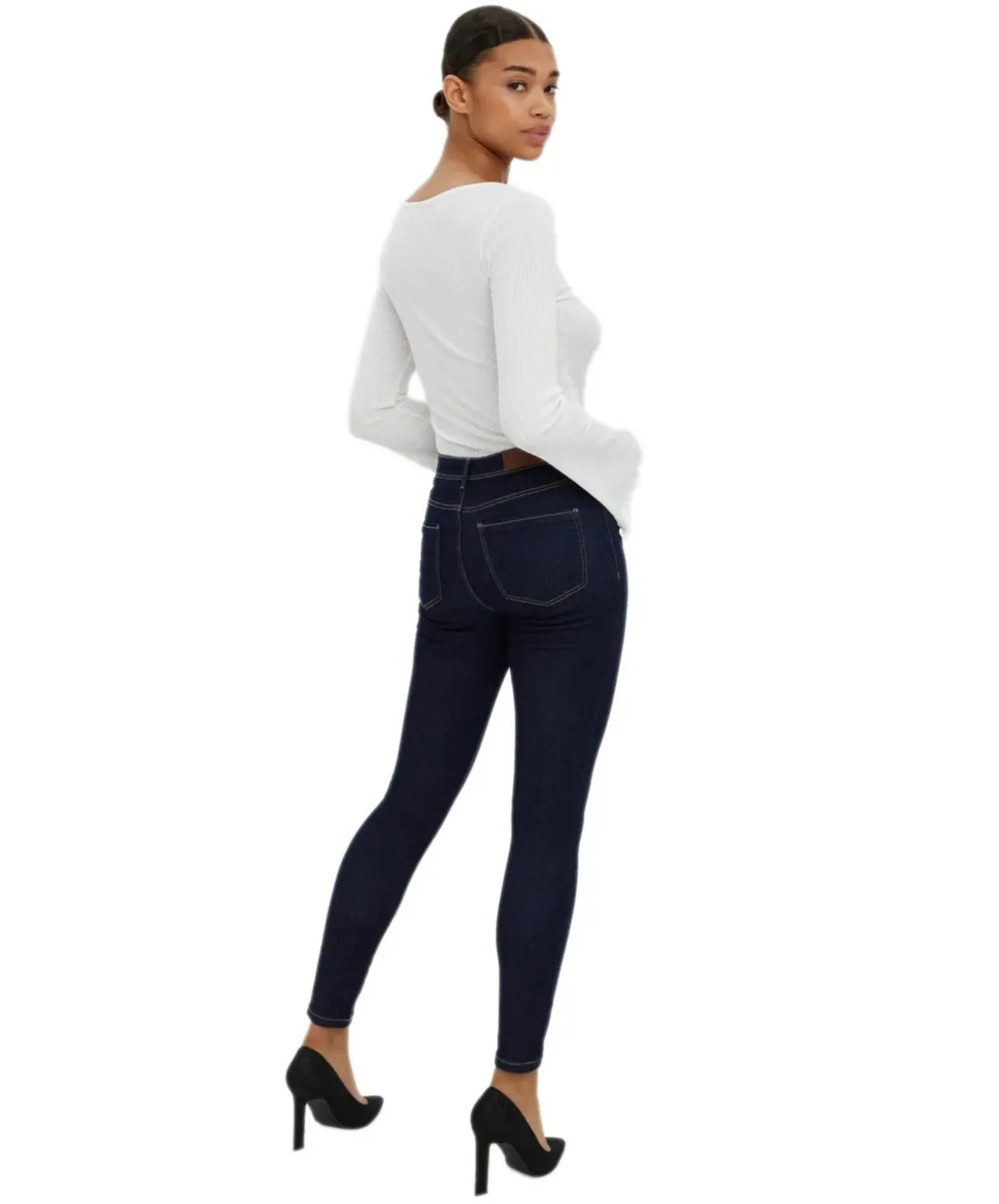 Vero Moda Jeans Slim Fit Tanya in Rinsewash
