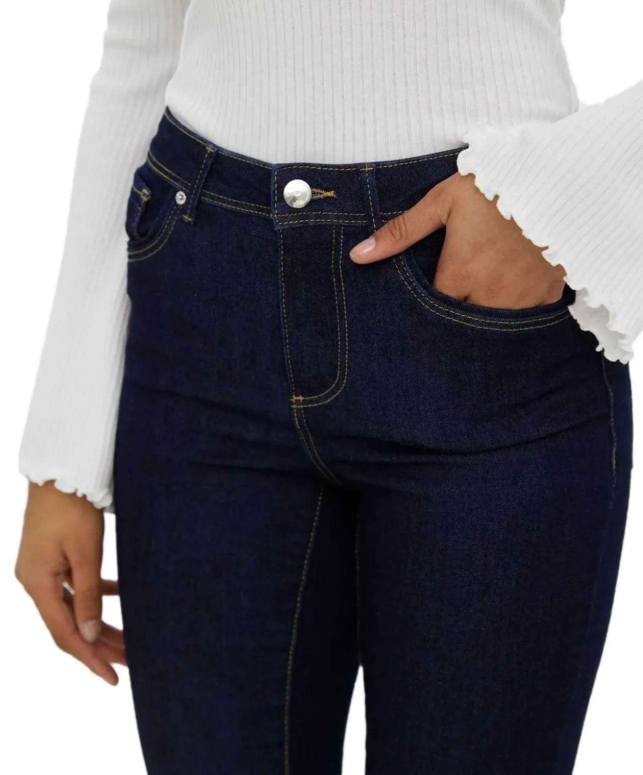 Vero Moda Jeans Slim Fit Tanya in Rinsewash