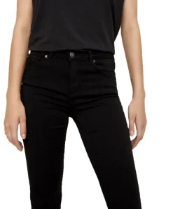 Vero Moda Jeans Slim Fit Lux in tiefschwarzem Denim