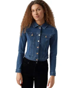Vero Moda Jeansjacke Luna in Mittelblau