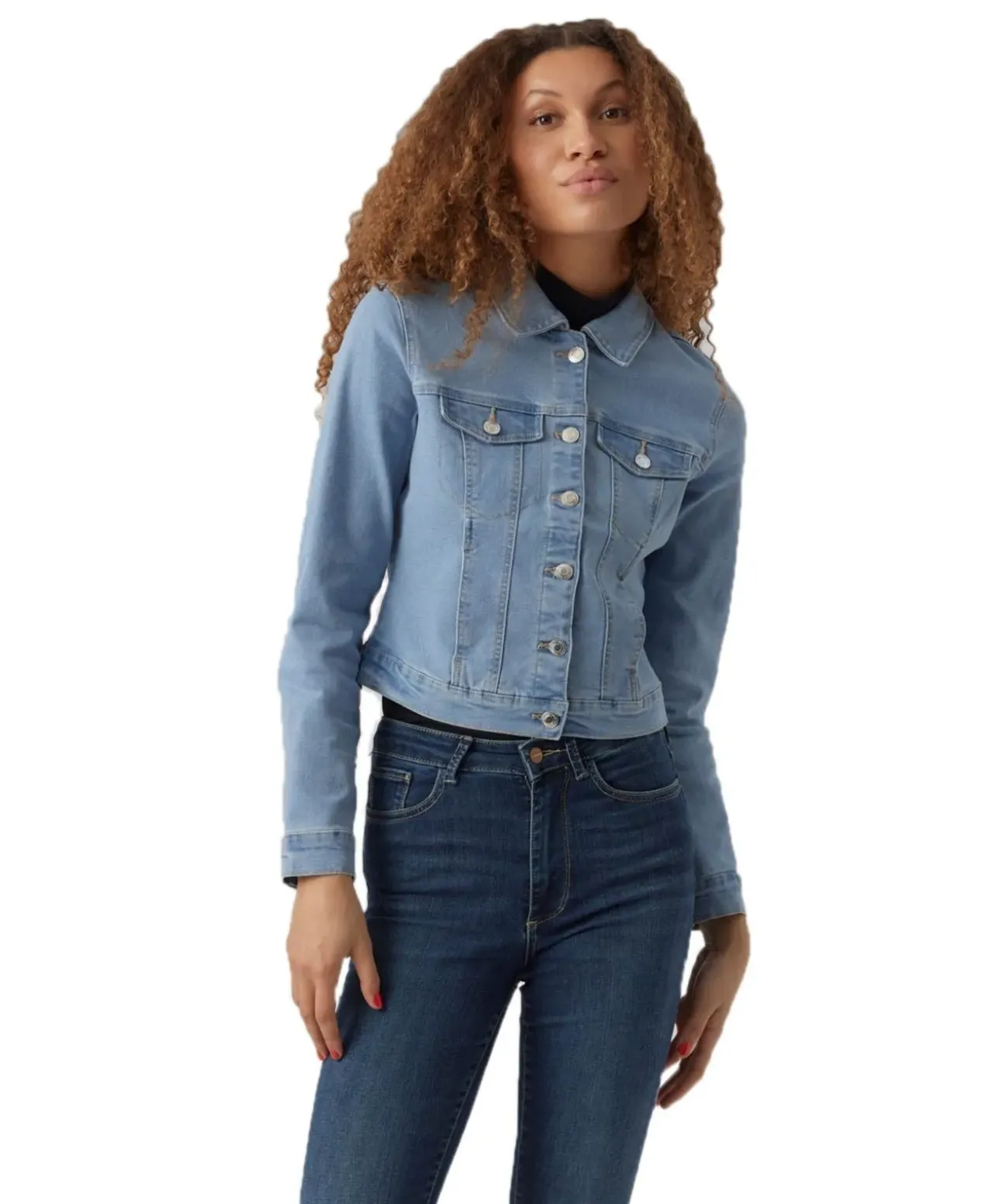 Vero Moda Jeansjacke Luna in Hellblau