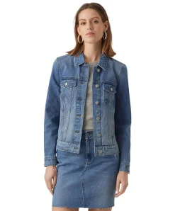 Vero Moda Jeansjacke Orica in mittelblauer Waschung