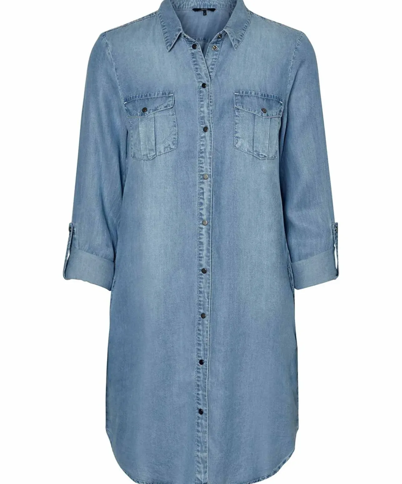 Vero Moda Jeanskleid Silla in hellblauem Light Blue