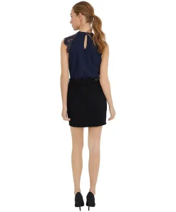Vero Moda Jeansrock Faith in schwarzem Black Denim