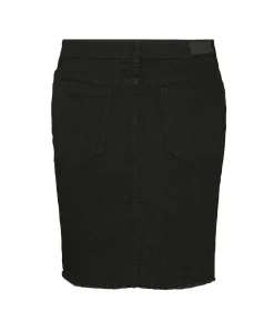 Vero Moda Jeansrock Faith in schwarzem Black Denim