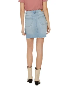 Vero Moda Jeansrock Faith in hellblauem Blue Denim