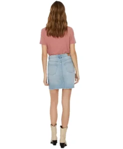 Vero Moda Jeansrock Faith in hellblauem Blue Denim