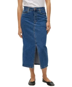 Vero Moda Jeansrock Veri aus Denim in Mittelblau