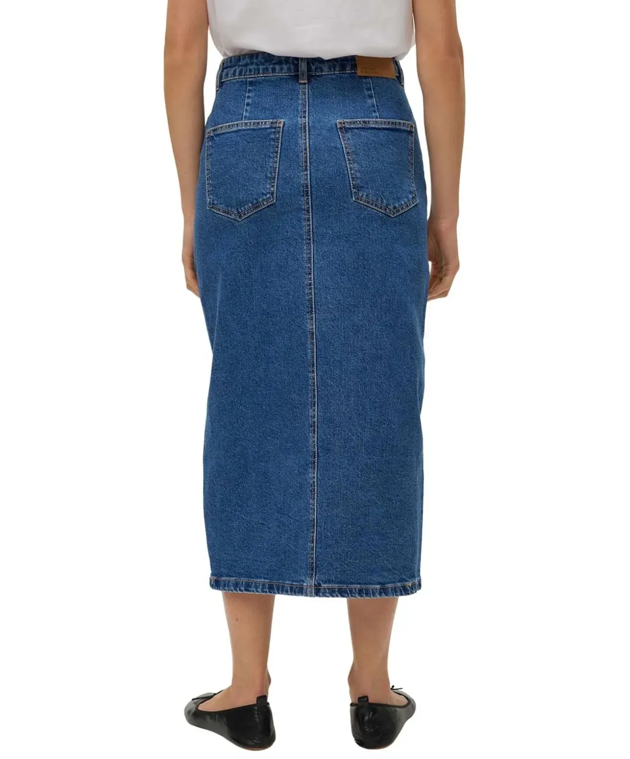 Vero Moda Jeansrock Veri aus Denim in Mittelblau