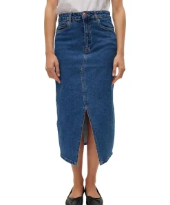 Vero Moda Jeansrock Veri aus Denim in Mittelblau