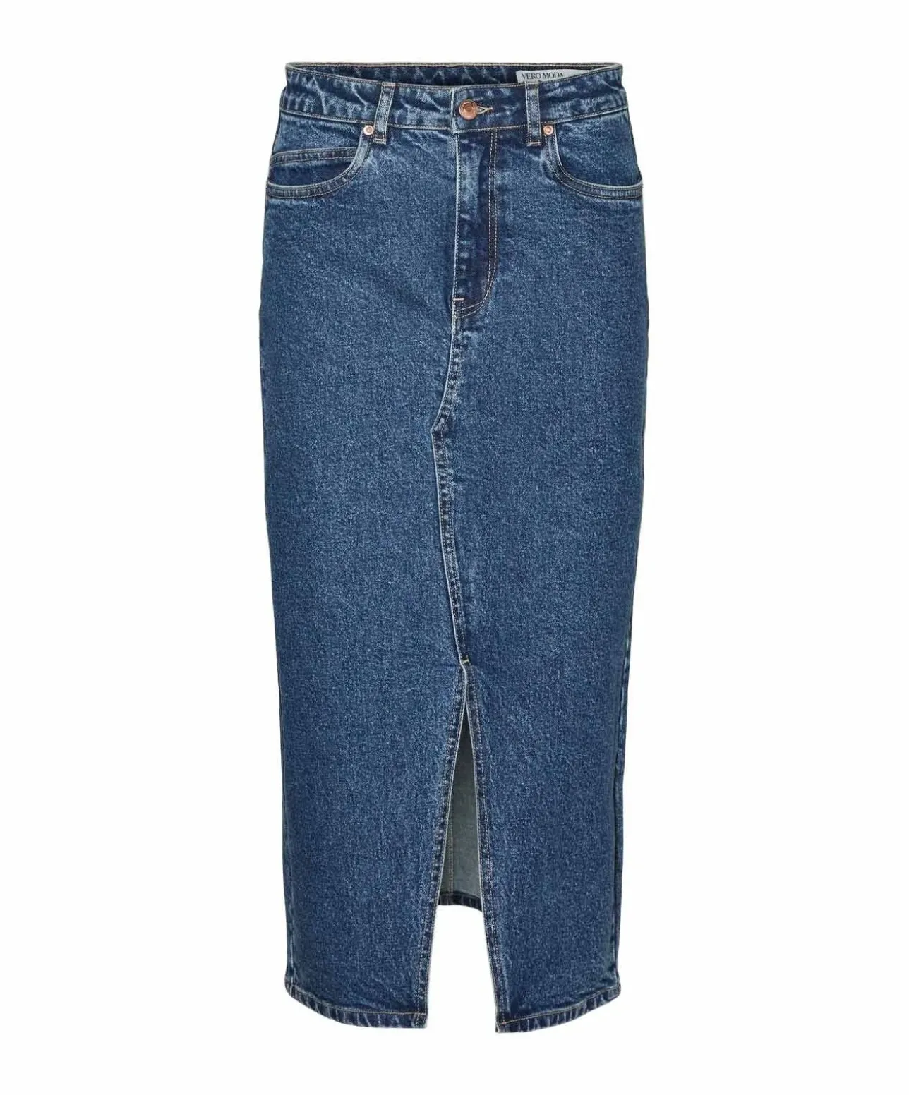 Vero Moda Jeansrock Veri aus Denim in Mittelblau