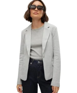 Vero Moda Jersey-Blazer Julia Blazer in Grey Melange