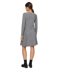 Vero Moda Kleid mit Kurzform in Grau
