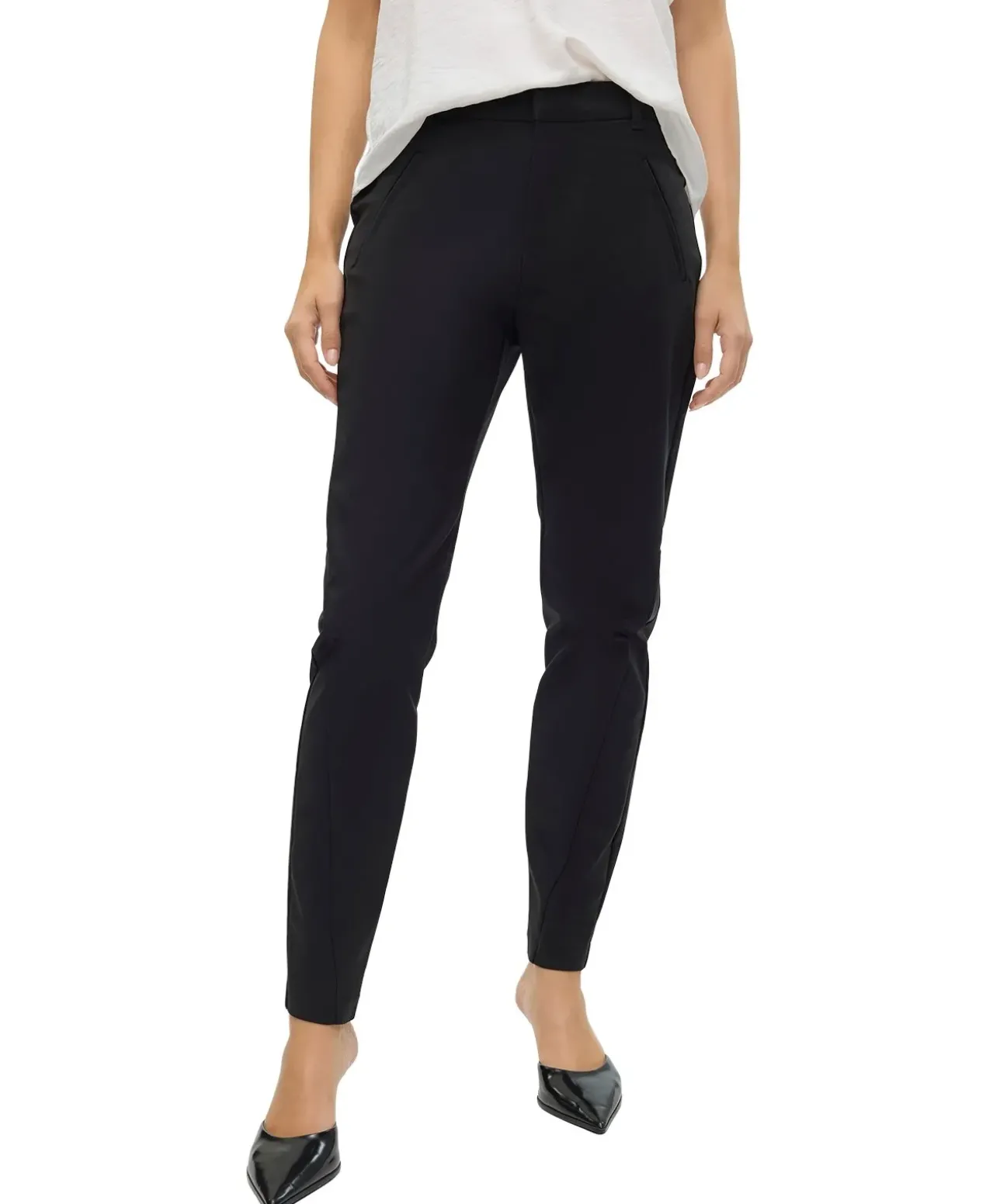Vero Moda Knöchel-Hose Victoria in Schwarz