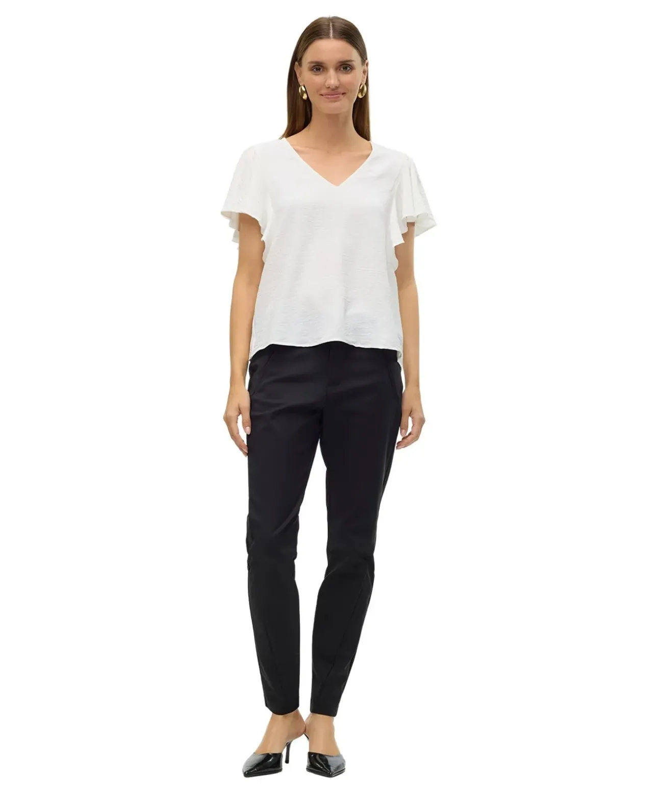Vero Moda Knöchel-Hose Victoria in Schwarz