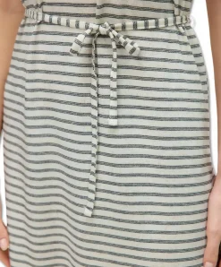 Vero Moda Kurzkleid Gina mit Halbarm und Streifenmuster