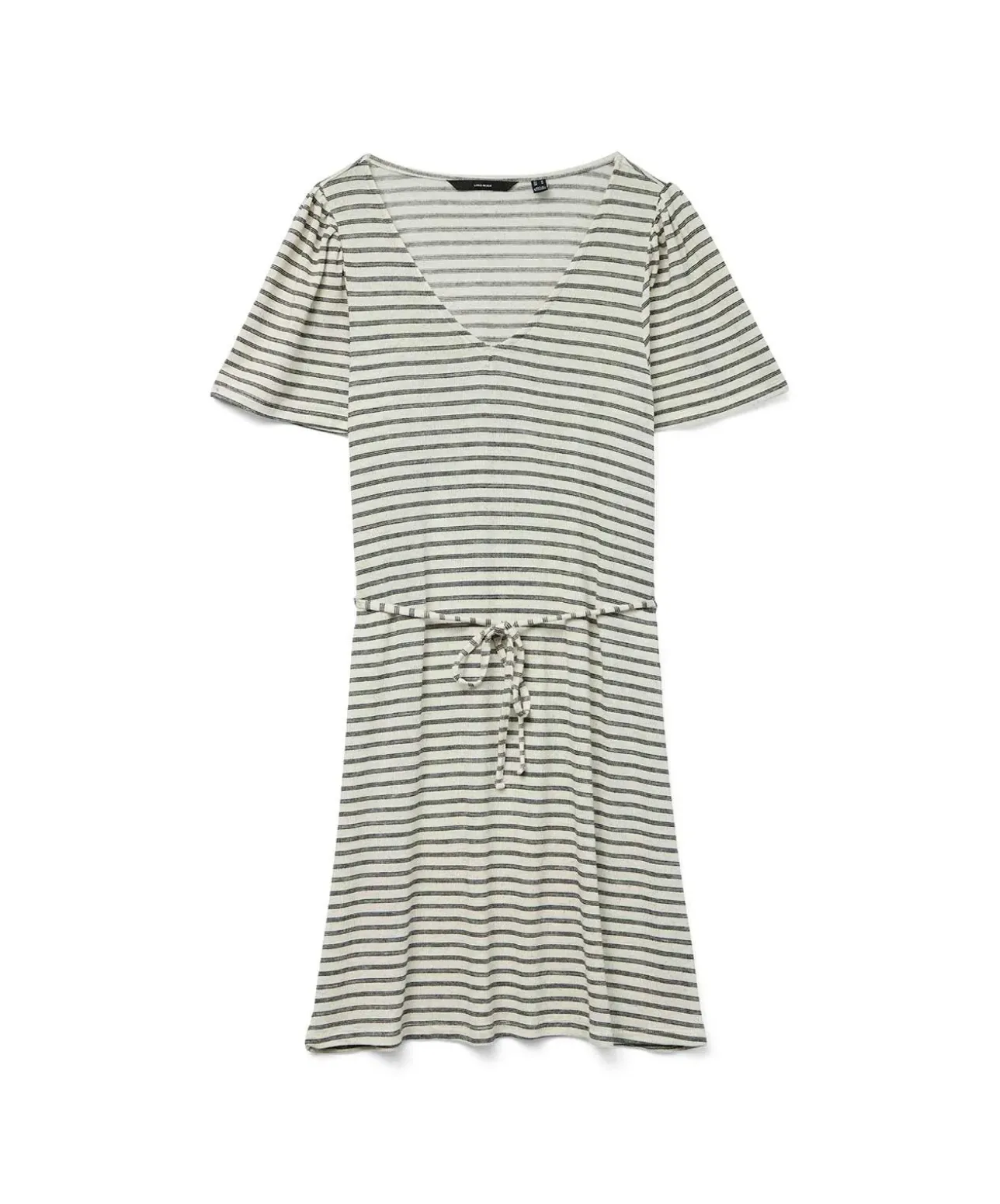 Vero Moda Kurzkleid Gina mit Halbarm und Streifenmuster