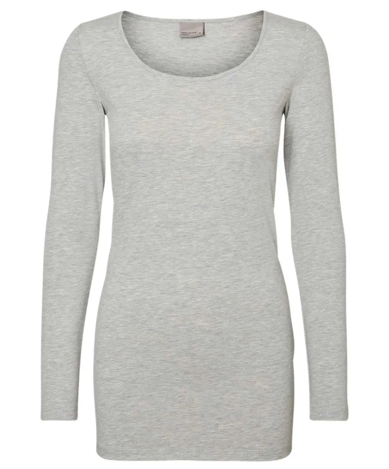 Vero Moda Langarmshirt Maxi My Soft in Grau