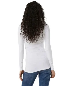 Vero Moda Langarmshirt Maxi in weißen Bright White