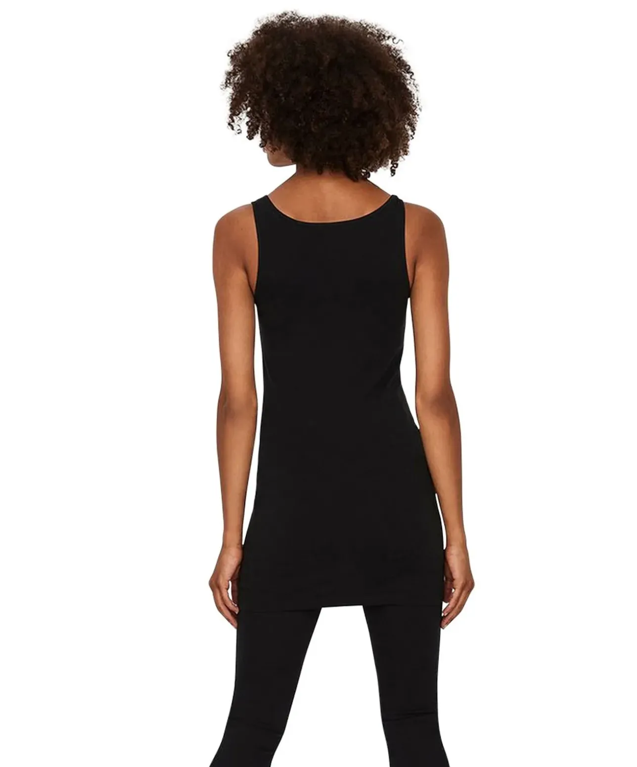 Vero Moda Langes Tank-Top Maxi in schwarzem Black