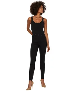 Vero Moda Langes Tank-Top Maxi in schwarzem Black