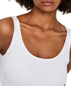 Vero Moda Langes Trägershirt Maxi in weiß