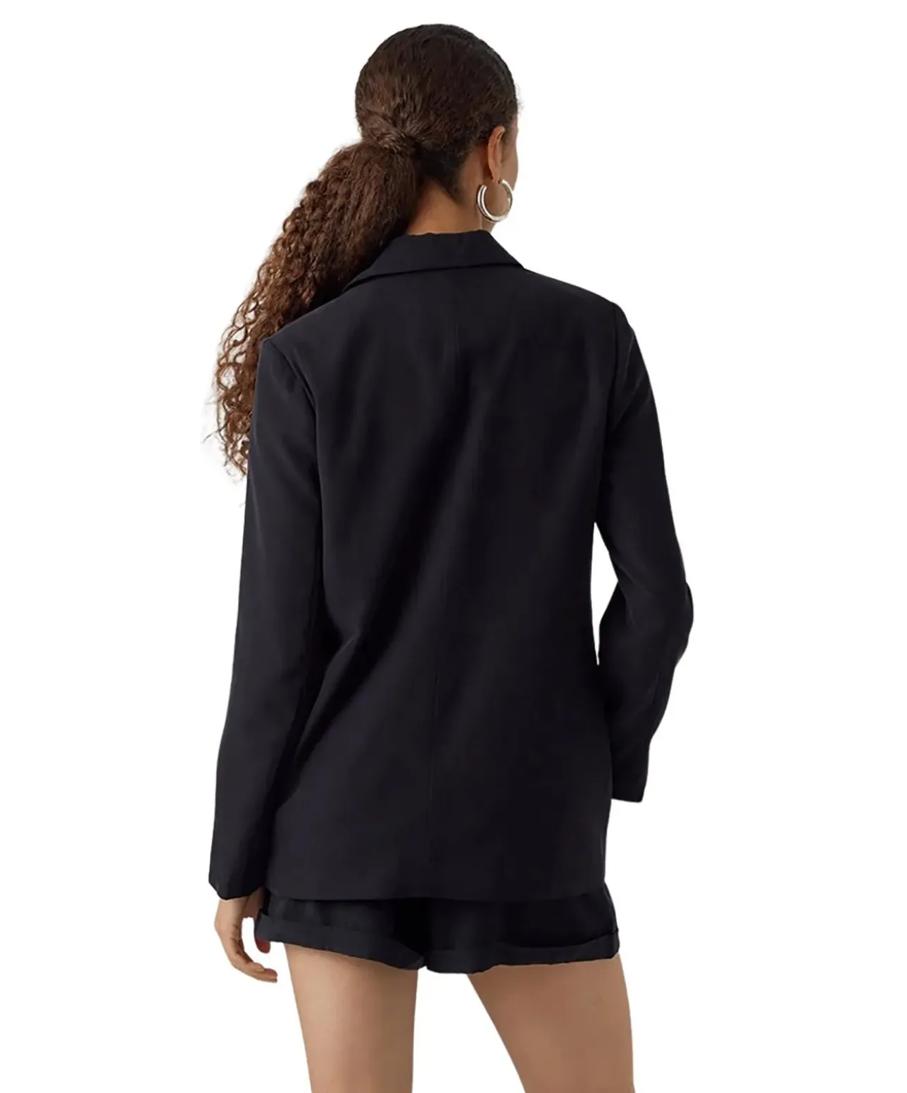 Vero Moda Longblazer Carmen in Schwarz