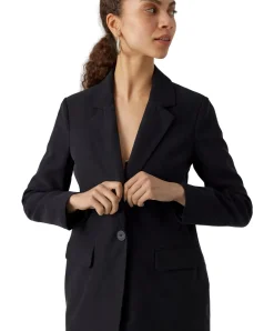 Vero Moda Longblazer Carmen in Schwarz