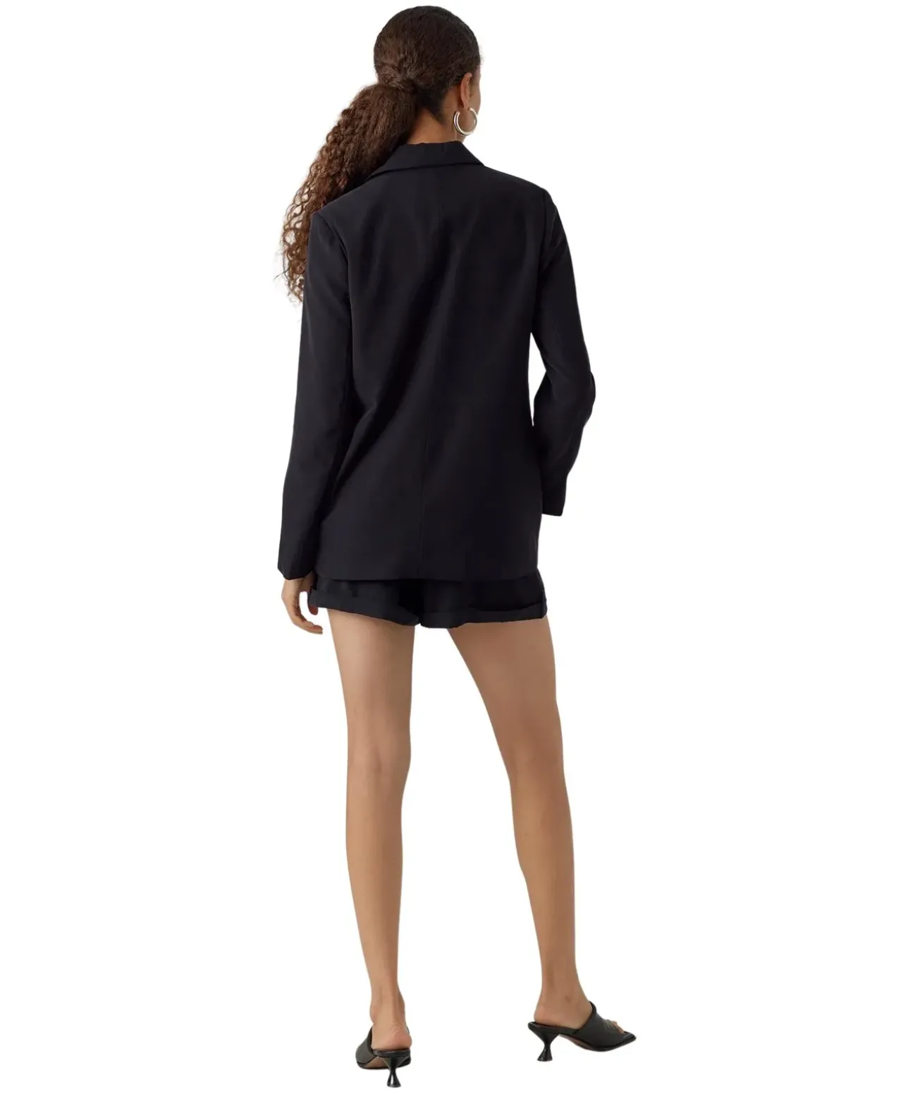 Vero Moda Longblazer Carmen in Schwarz