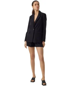 Vero Moda Longblazer Carmen in Schwarz