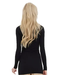 Vero Moda Longshirt Maxi Soft aus schwarzer Bio-Baumwolle